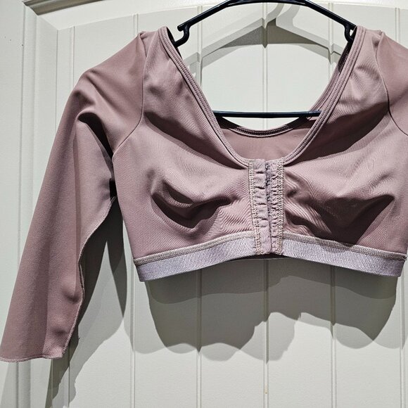 Fajate compression top, Small, tan - Picture 2 of 4